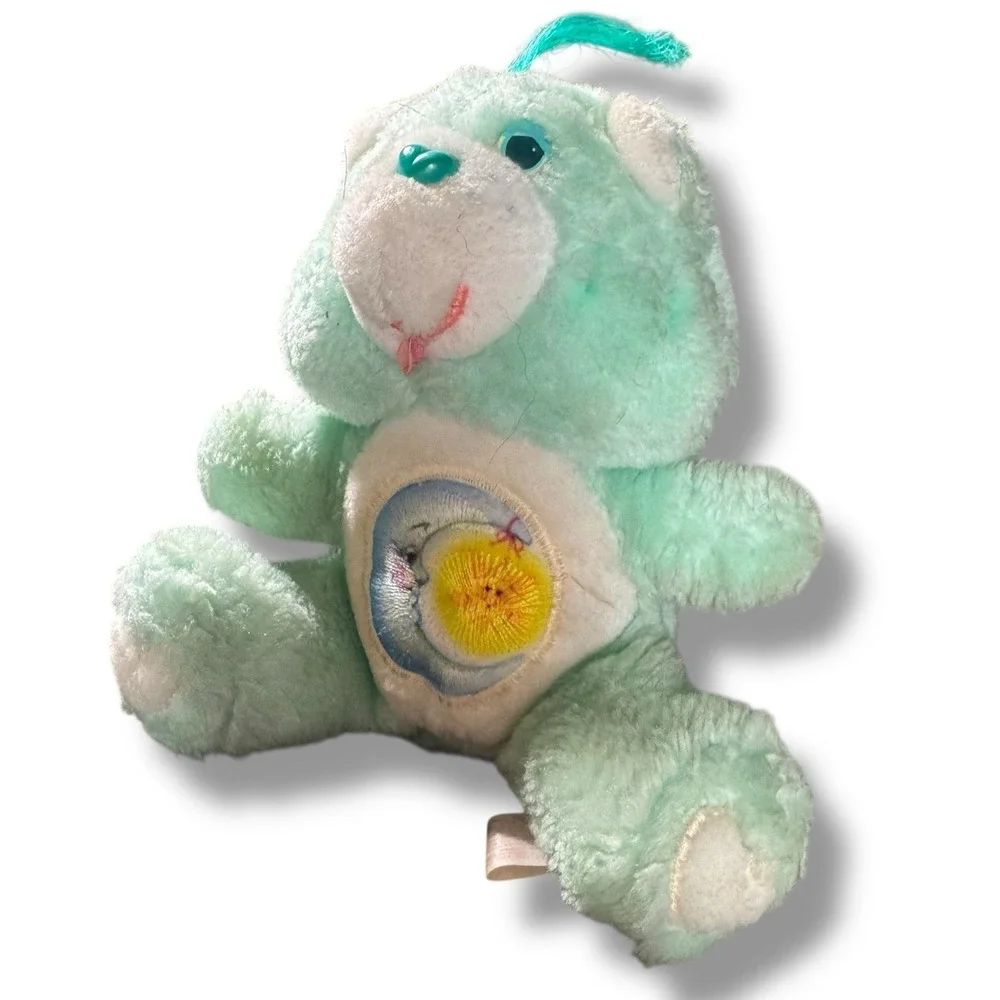 Vintage CARE‎ BEAR Bedtime Plush 6